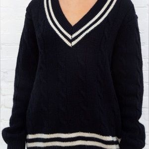 Brandy Melville Nikki Trimming Sweater